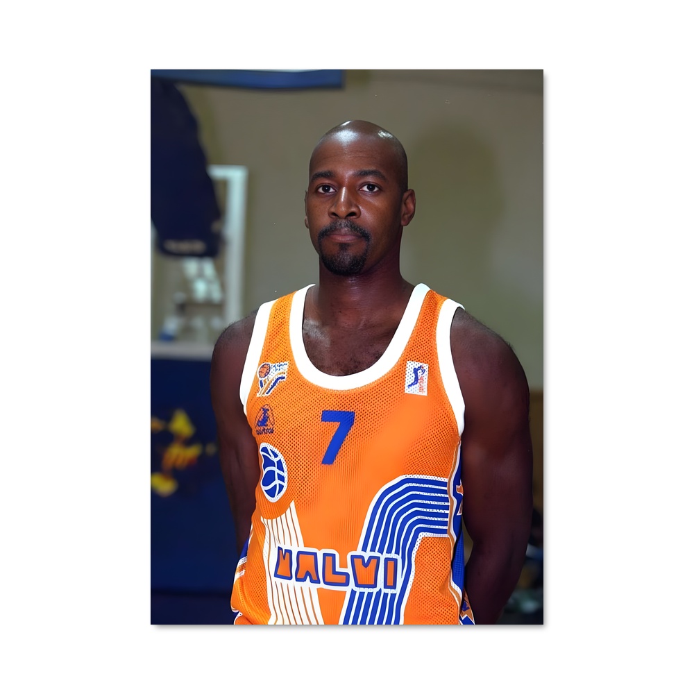 Poster Girona de basket – affiche Basketball